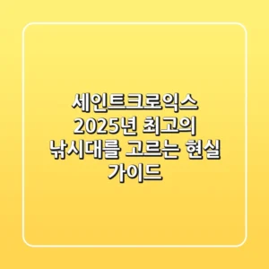 세인트크로익스, 2025년 최고의 낚시대를 고르는 현실 가이드