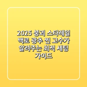 2025 붕괴 스타레일 백로 광추, 찐 고수가 알려주는 최적 세팅 가이드