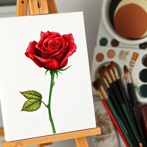 실패 없는 장미그리기를 위한 첫걸음 – 필수 준비물과 기본 스케치 노하우