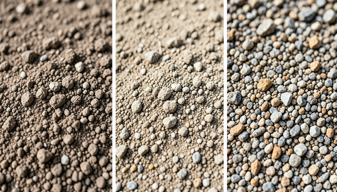 실무자가 주목하는 3가지 마사토 등급 분류: 풍화도와 입도 기준