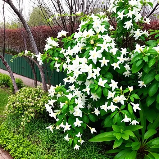 영춘화, 더 특별하게 즐기는 법: 조경과 다른 봄꽃과의 조화